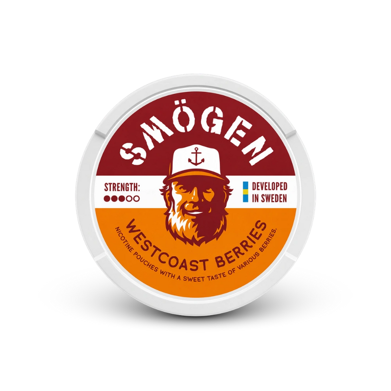Smögen Westcoast Berries – nikotinpárnák doboza