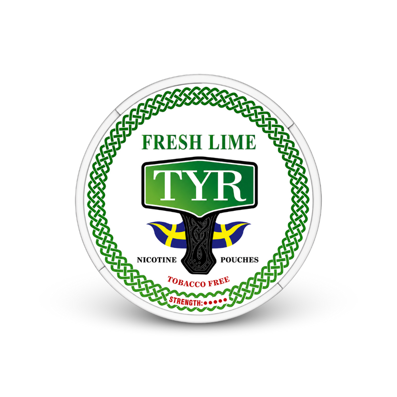 TYR Fresh Lime – nikotinpárnák doboza