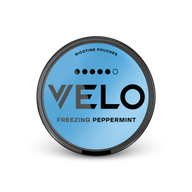 VELO Freezing Peppermint Ultra – nikotinpárnák doboза