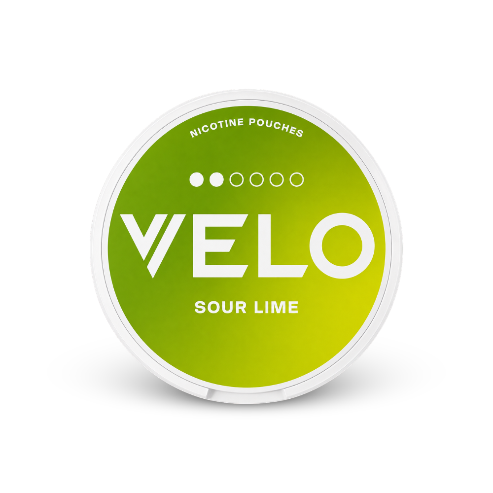VELO Sour Lime Slim – nikotin tasak doboza