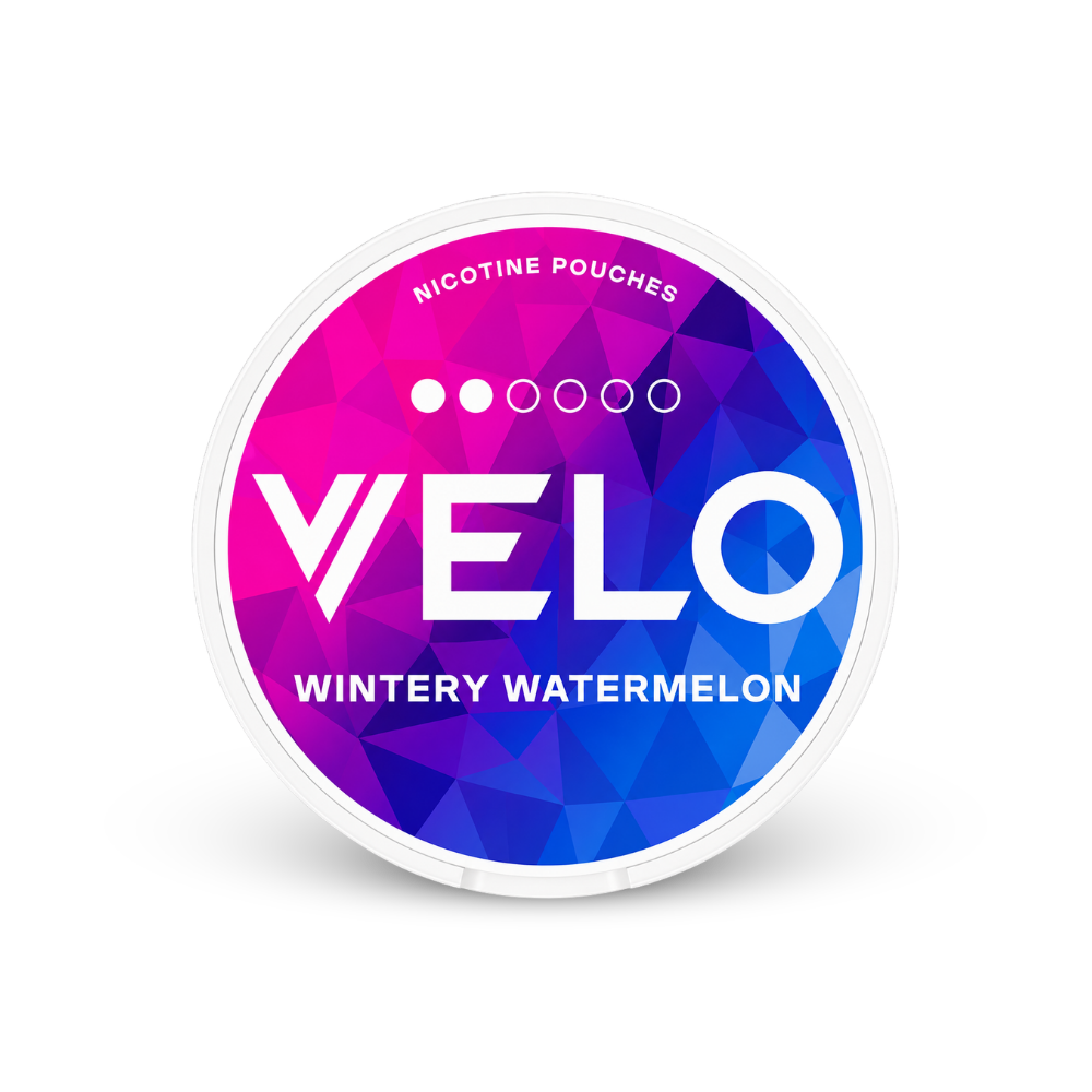 VELO Wintery Watermelon Mini – nikotin zacskók doboza