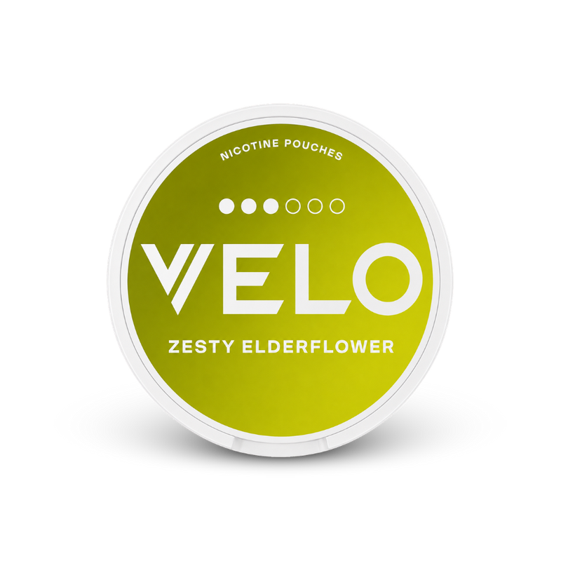 VELO Zesty Elderflower – nikotinpárna doboza