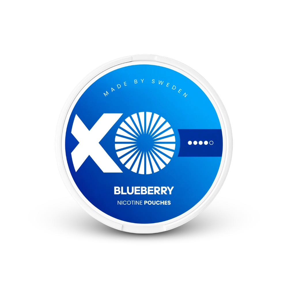 XO Blueberry – nikotintasak doboza