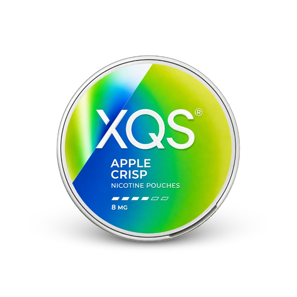 XQS Apple Crisp Slim Strong – nikotinpárnák doboza