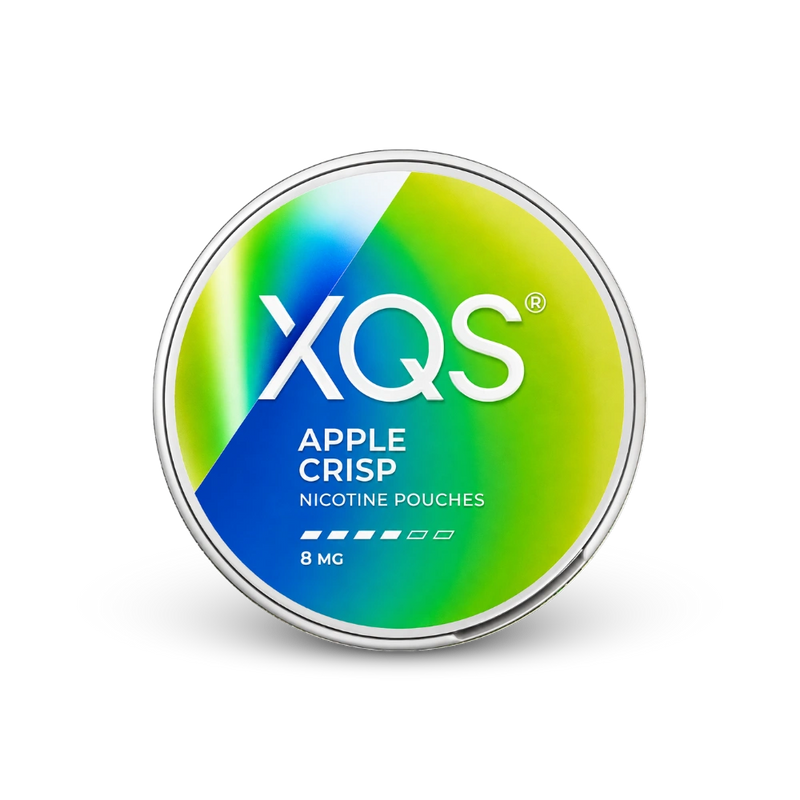 XQS Apple Crisp Slim Strong – nikotinpárnák doboza