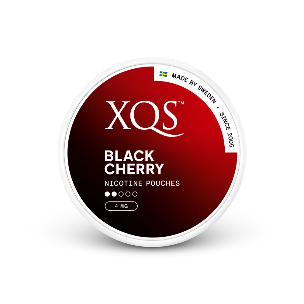XQS Black Cherry Slim Light – nikotin tasak doboza