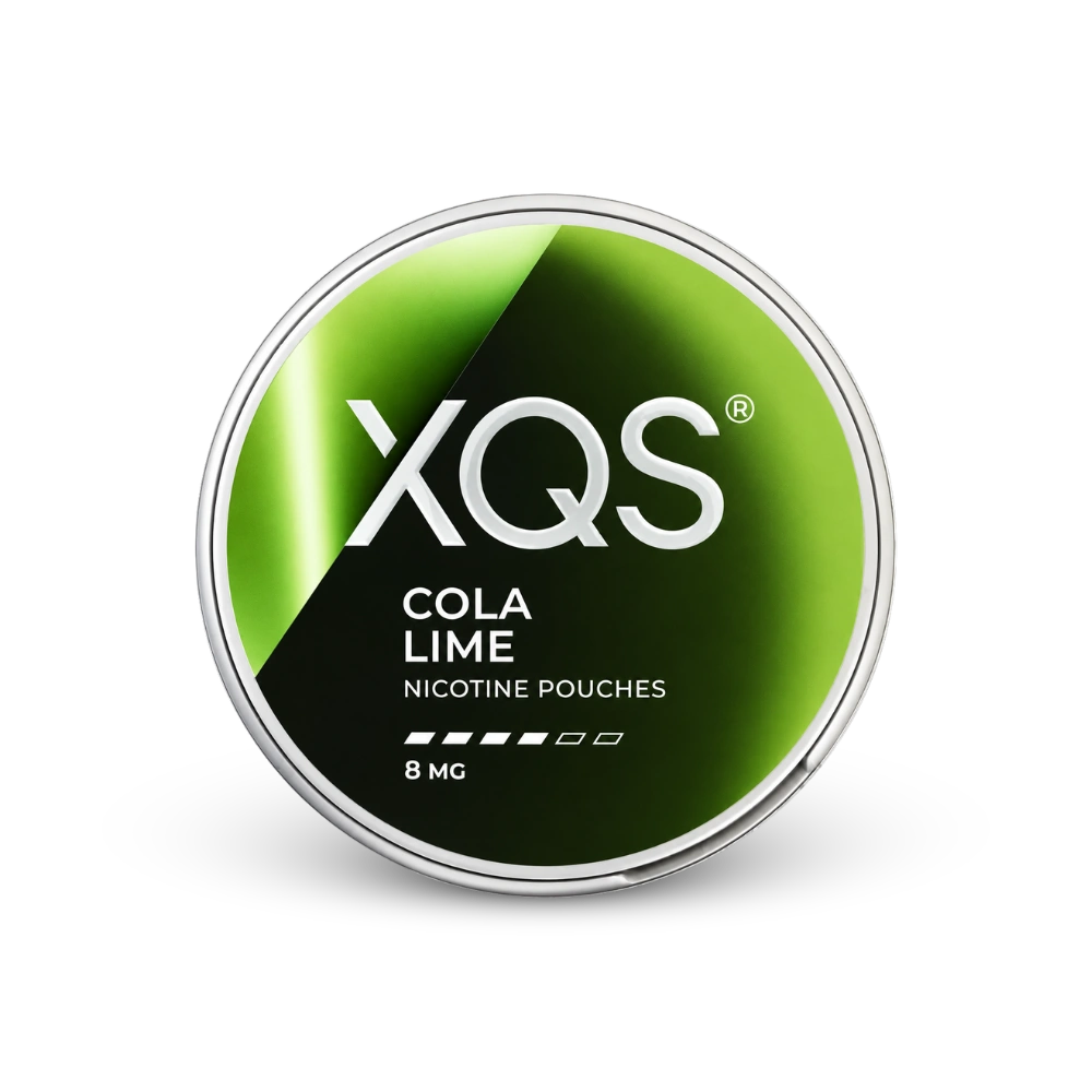 XQS Cola Lime 8mg – nikotinpamutok doboza