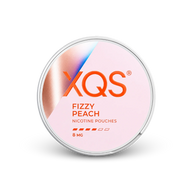XQS Fizzy Peach Slim Strong – nikotin tasak doboza