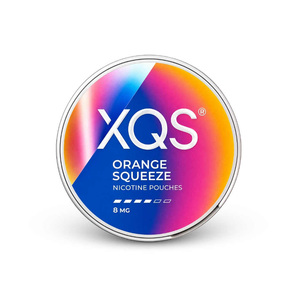 XQS Orange Squeeze Slim Strong – nikotinpárnák doboza
