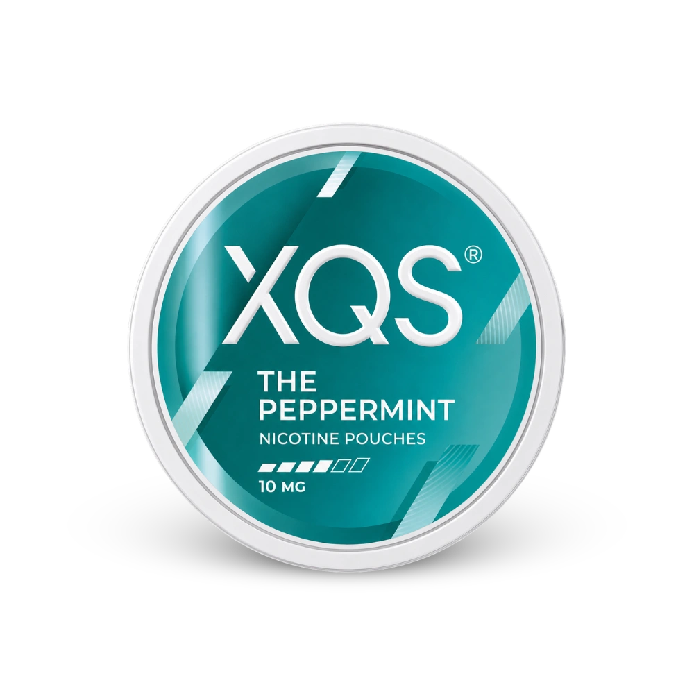 XQS The Peppermint 10mg – nikotintartalmú zacskók doboza