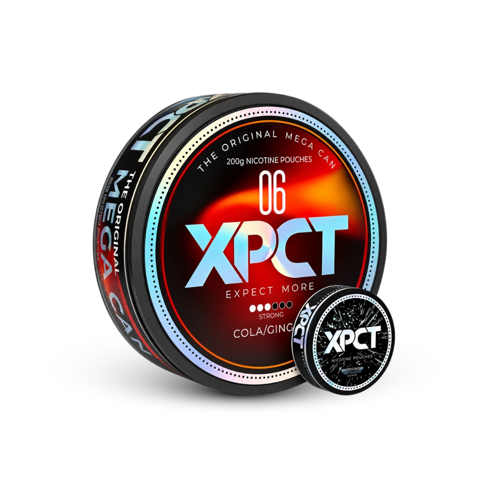 Xpct Black Mega Cola Ginger – nikotin zacskók doboza