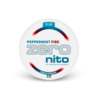 ZERONITO Peppermint Fire Slim – nikotin tasak doboza