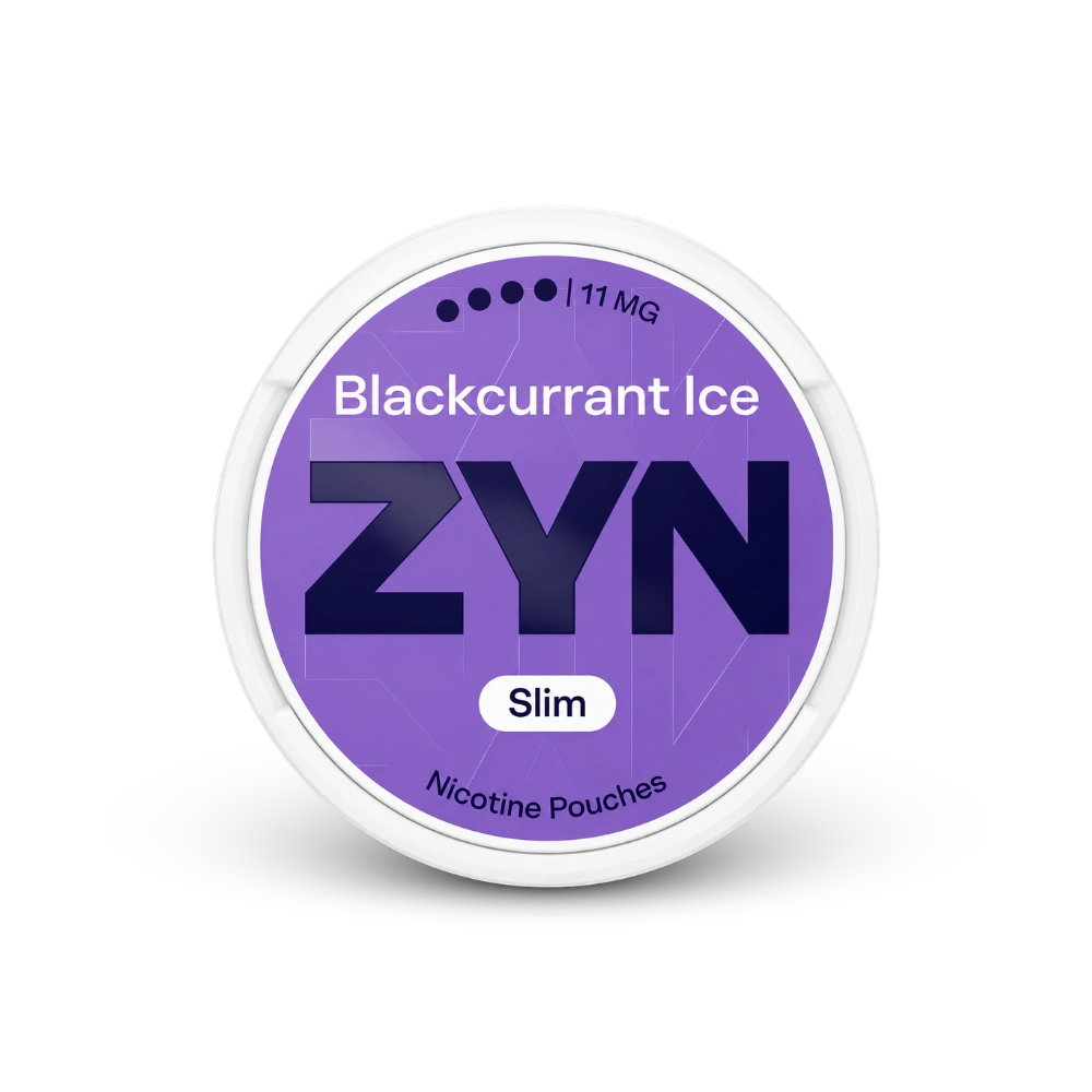 ZYN Blackcurrant Ice Slim S4 – nikotin párnák doboza