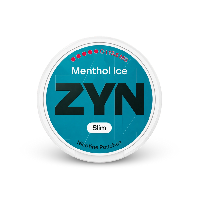 ZYN Menthol Ice Slim S5 – nikotin tasakok doboza