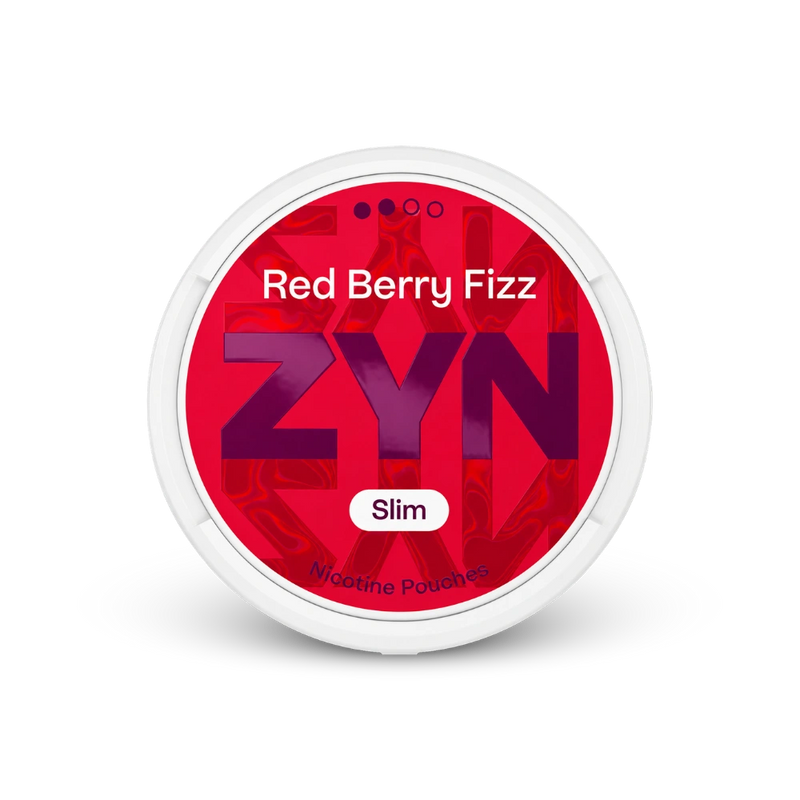 ZYN Red Berry Fizz Slim S2 – nikotintasak doboza