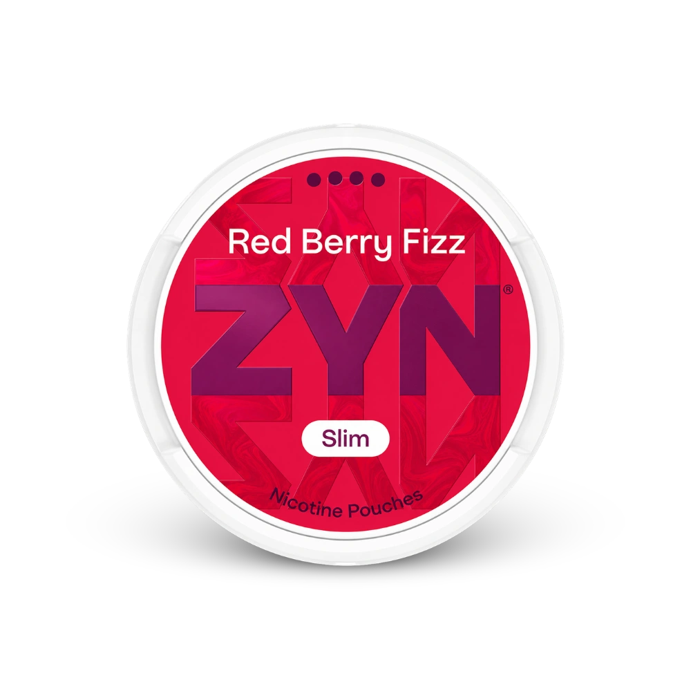 ZYN Red Berry Fizz Slim S4 – nikotin zacskók doboza