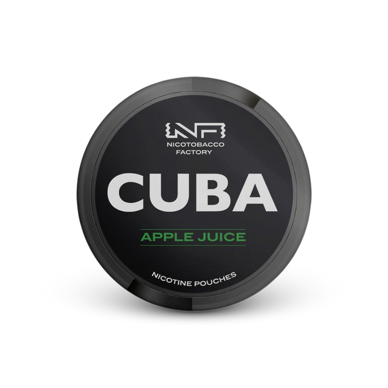 Cuba Black Apple Juice – nikotin zacskók doboza