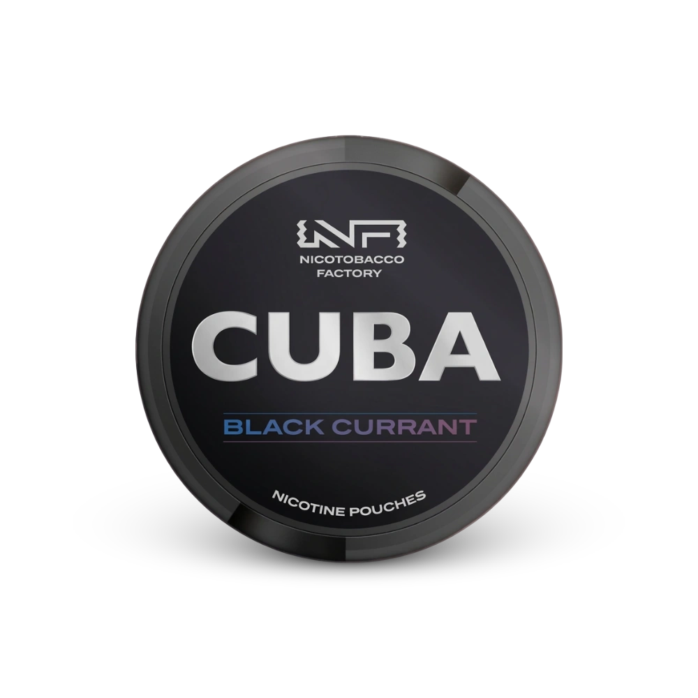 Cuba Black Black Currant – nikotinpárnák doboza