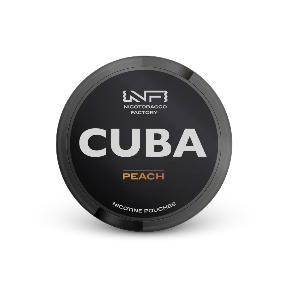 Cuba Black Peach – nikotintasak doboza