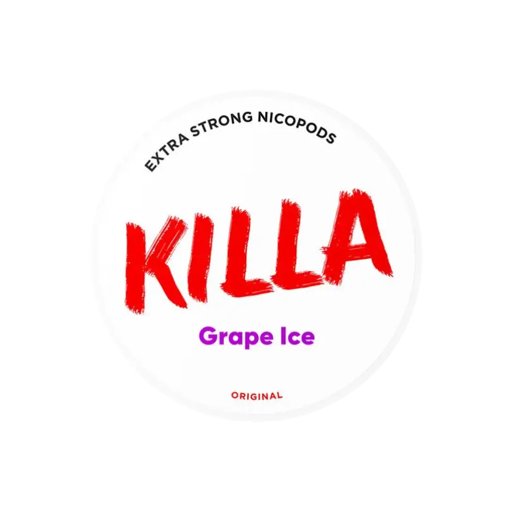 KILLA Grape Ice – nikotin tasak doboza