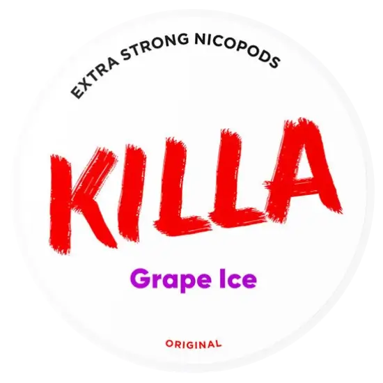 KILLA Grape Ice – nikotin tasak doboza
