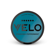 VELO Freezing Peppermint – nikotin zacskók doboza