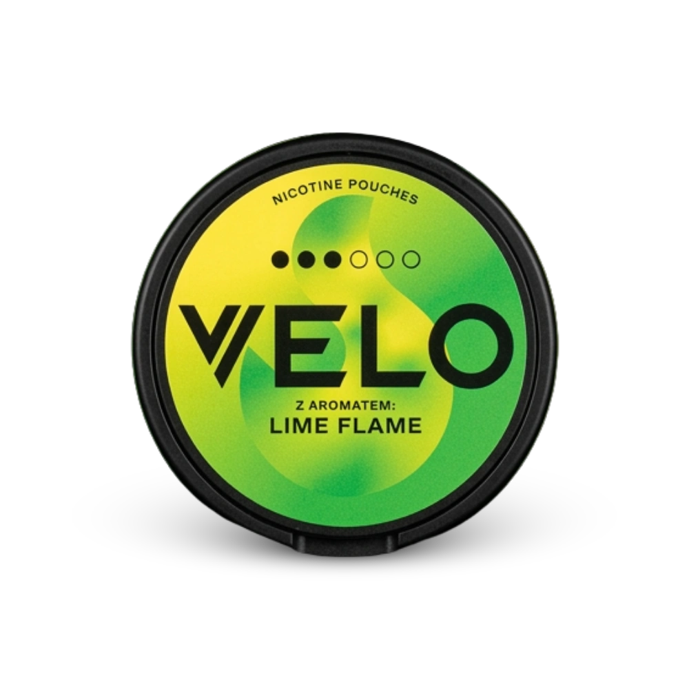 VELO Lime Flame – nikotin tasak doboza
