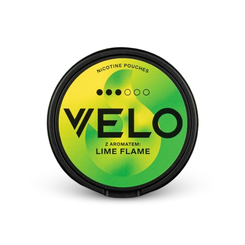 VELO Lime Flame – nikotin tasak doboza
