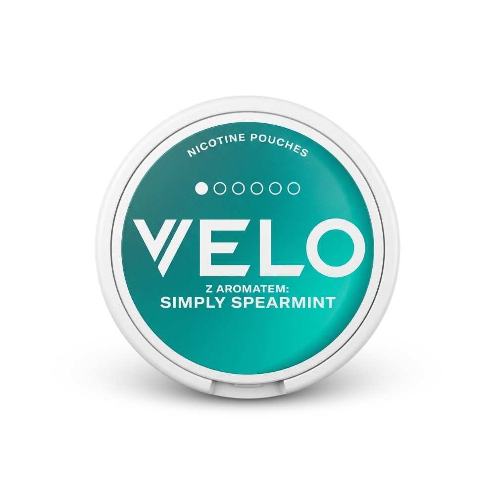 VELO Simply Spearmint – nikotin tasak doboza